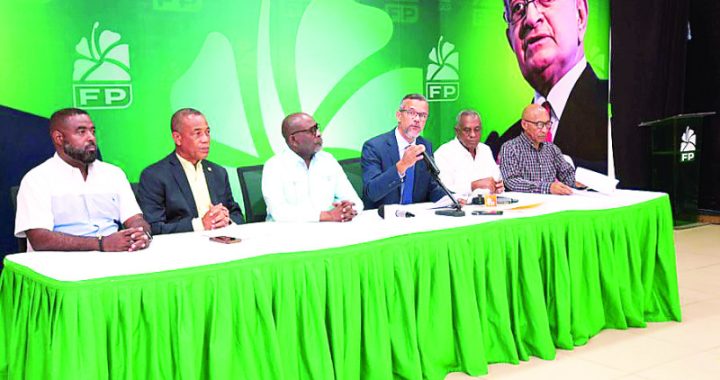 Fuerza del Pueblo denuncia falla del acueducto de Haina